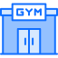 Fitness centre gymnasium at JOP Palms Rohtak