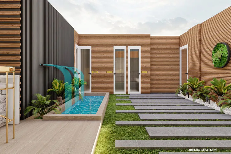 JOP Palms Sector 28 Rohtak swimming pool