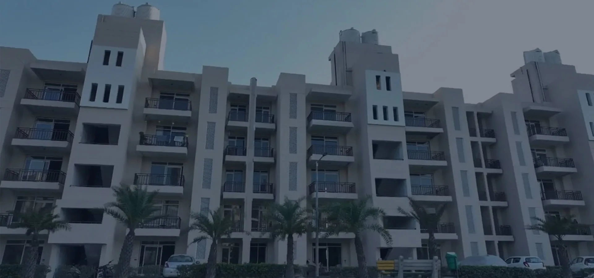 JOP Palms Sector 28 Rohtak luxury apartments exterior view